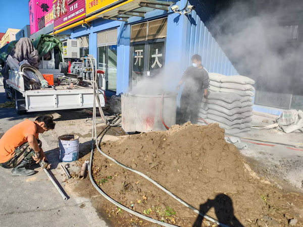 江安顶管注浆加固